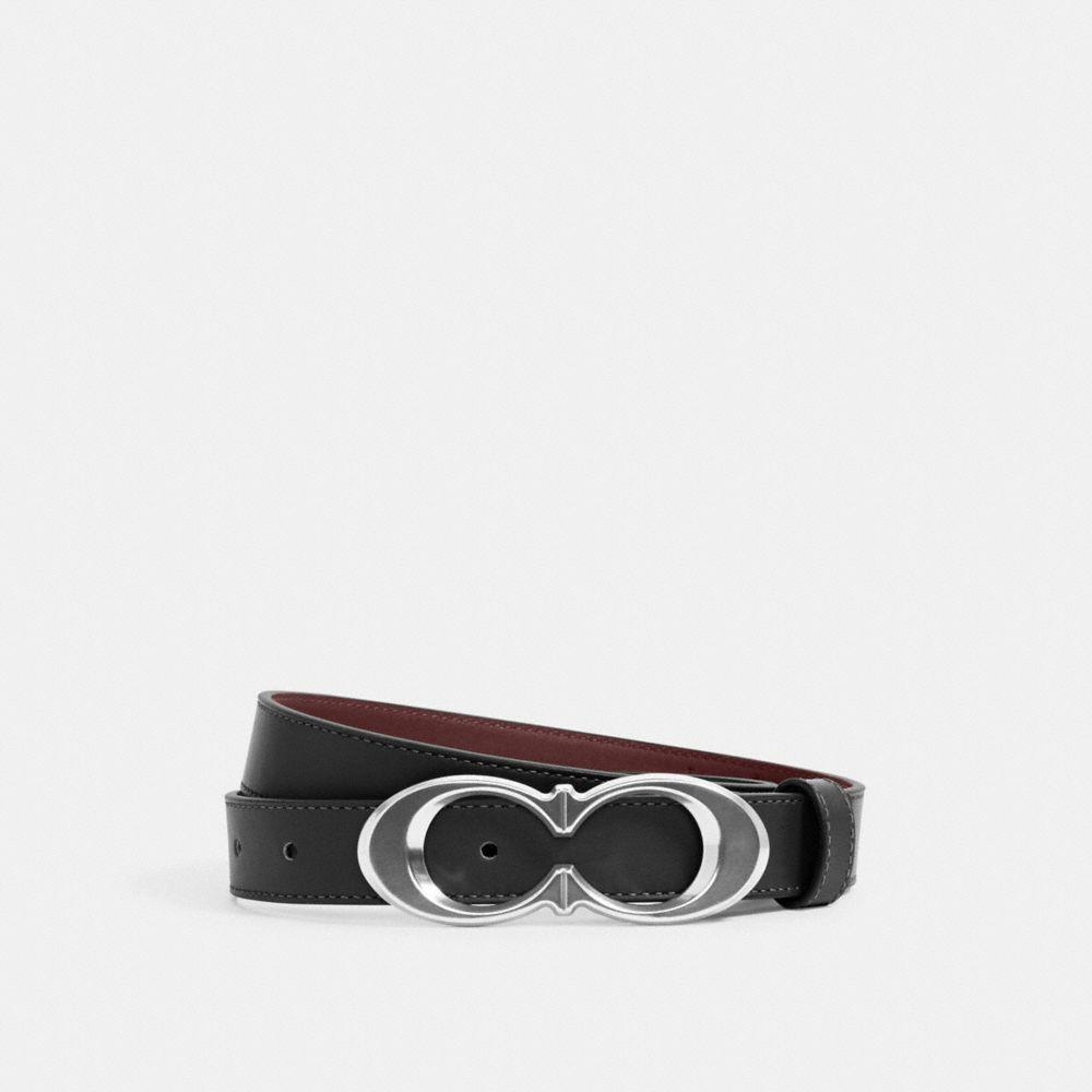 코치 시그니처 버클 벨트, 25mm C1725 SVO2D Signature Buckle Belt, 25 Mm