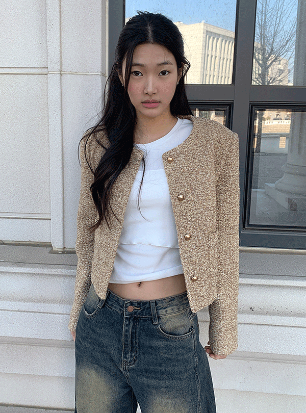 Classic tweed jacket