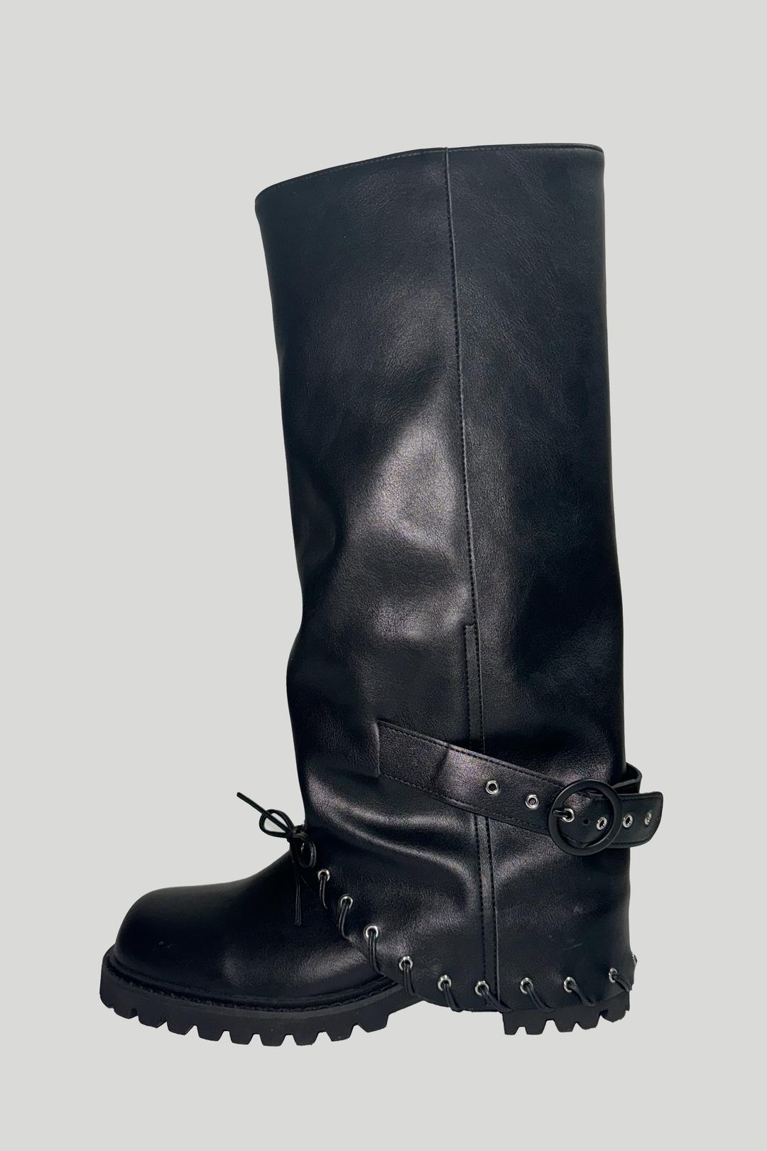 [Pre-order 20% Off 11/9-18] CUSTOM BIKER BOOTS