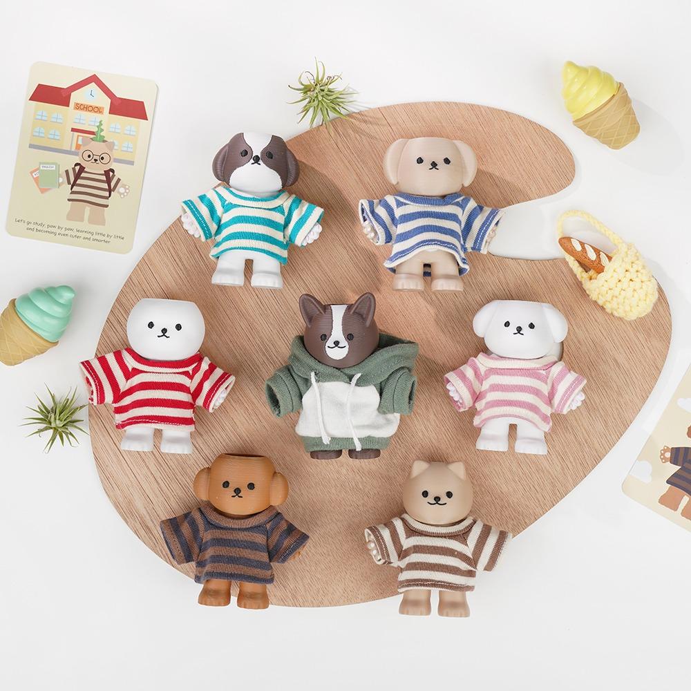 쥬팡스강아지 캐릭터화분