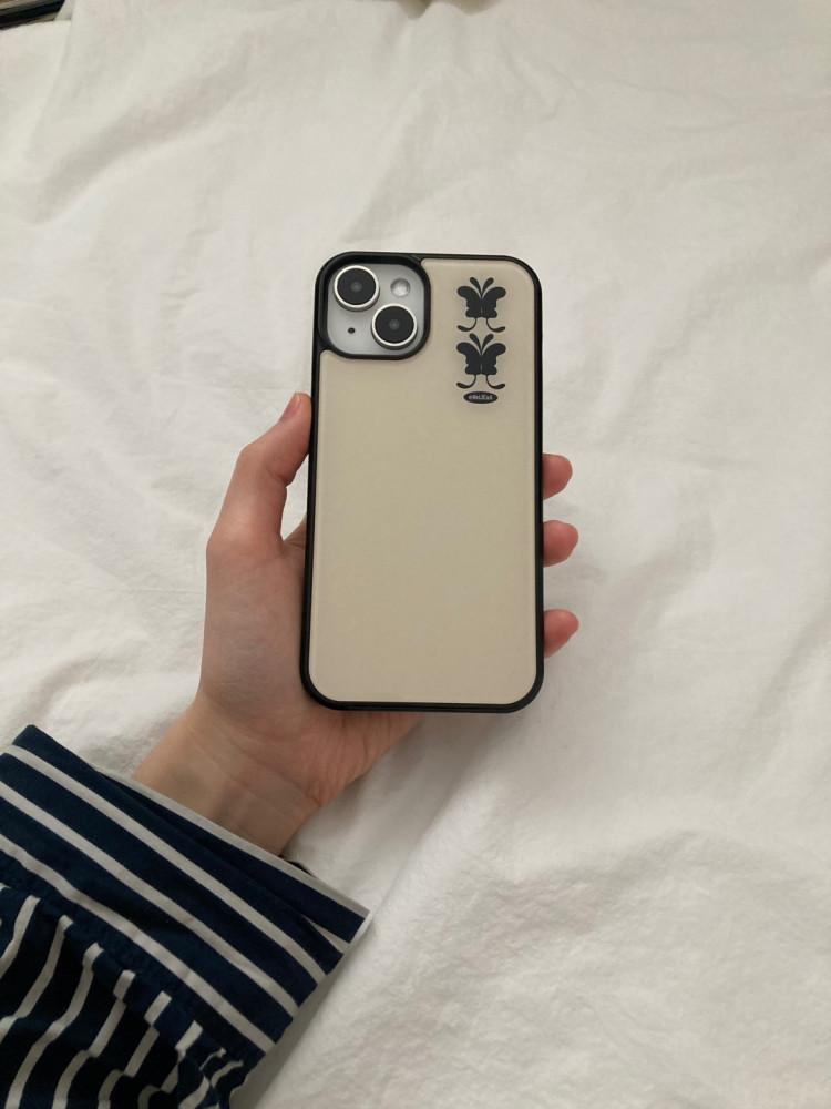 {아이폰.갤럭시} 버터 글라스 범퍼 케이스 - A glass butter case