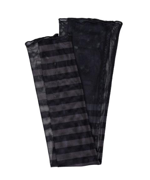 Long Mesh Leg Warmers, Burnt
