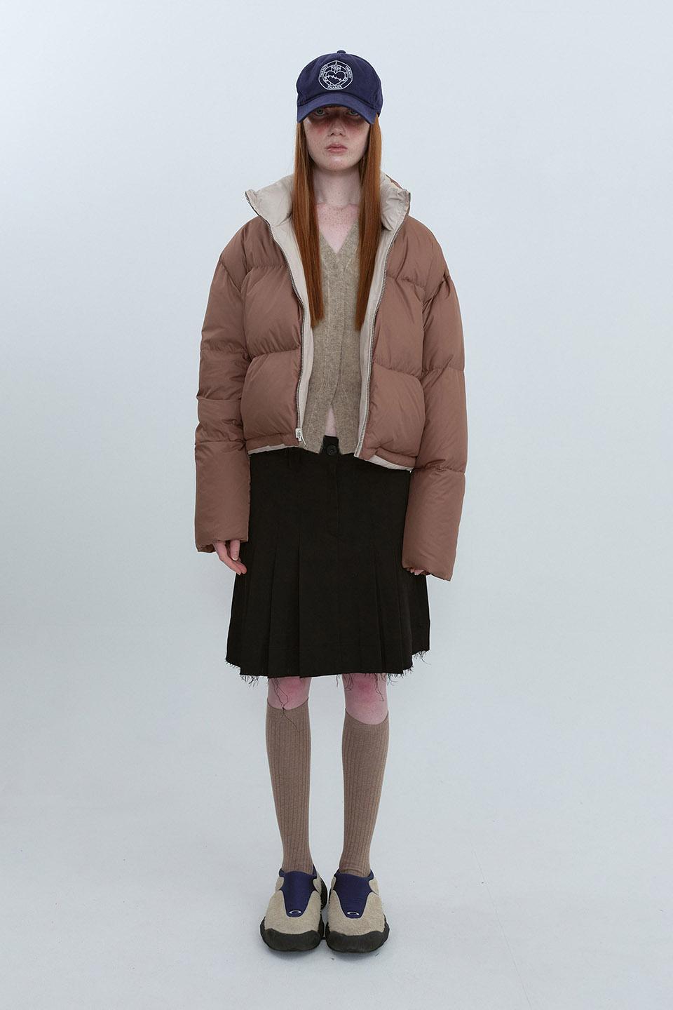 Reversible Down Puffer Jacket_IVORY