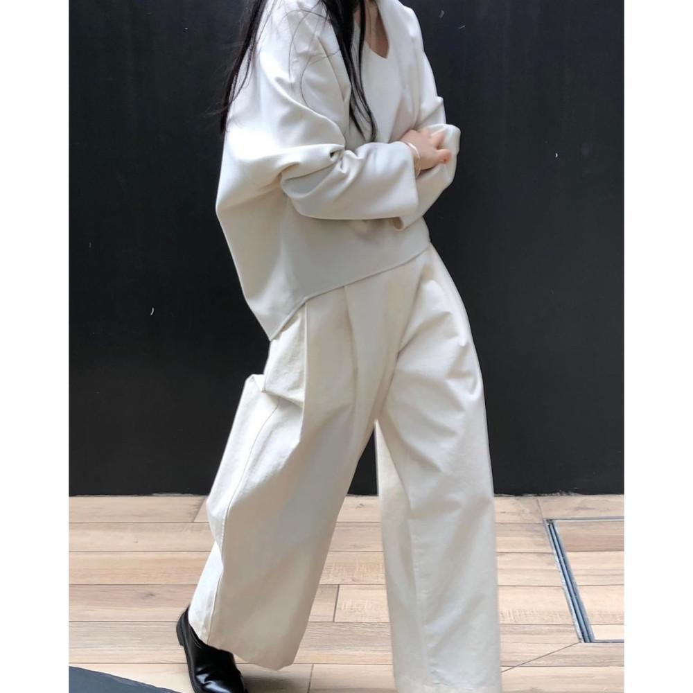 (M당일) noproblem 노프라블럼 앤드 팬츠 코튼 핀턱 와이드 pt (2c)