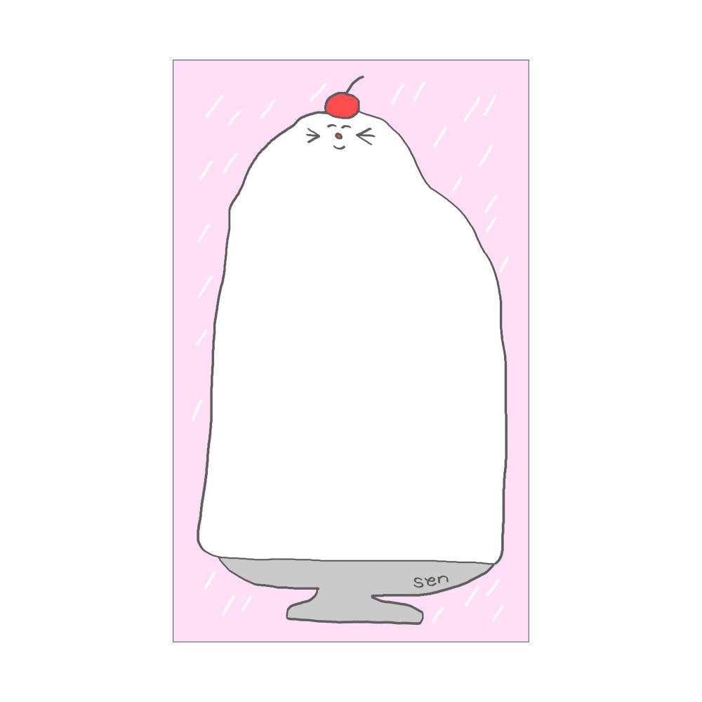 빙수 메모패드