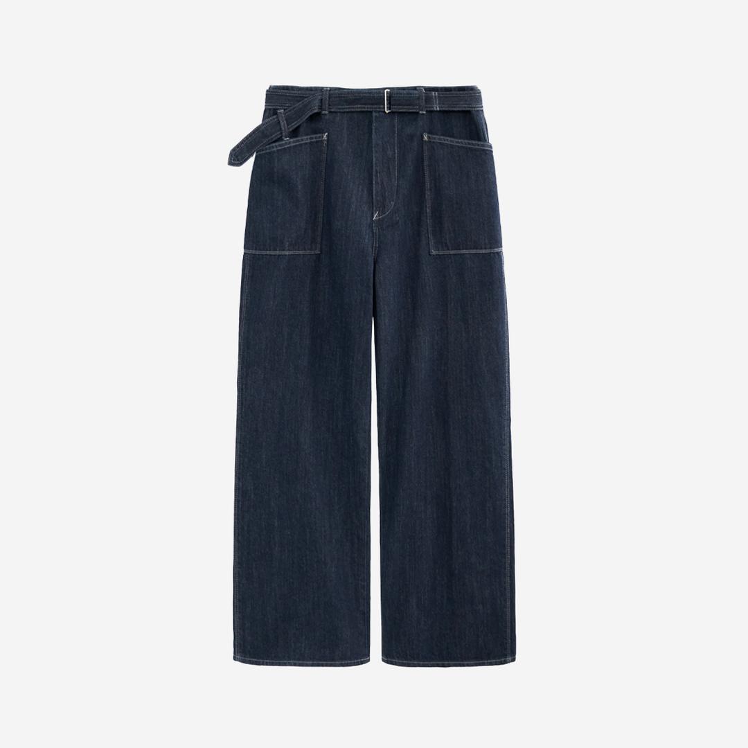 (10.16 PM6:00) fatigue denim - indigo