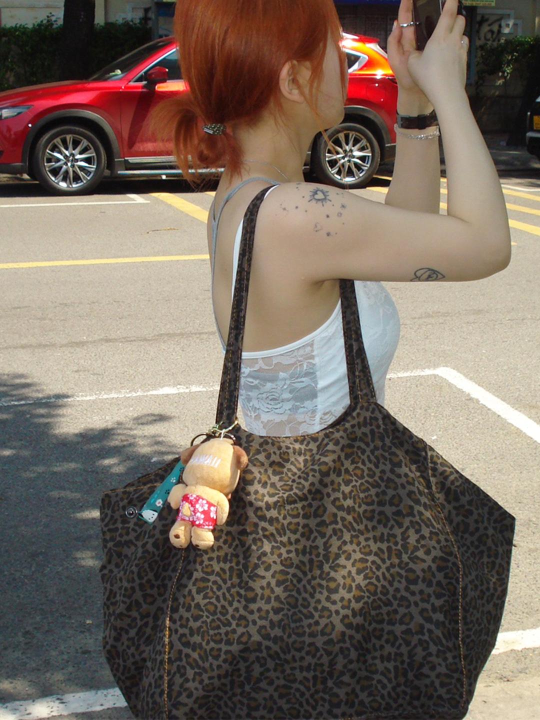 leopard big bag