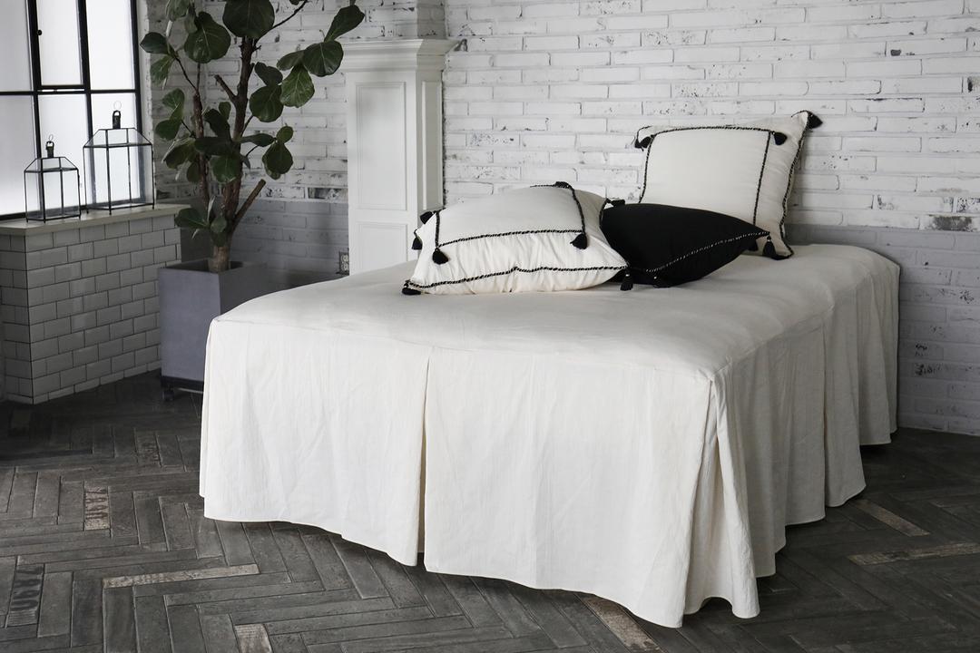 플리츠베드스커트