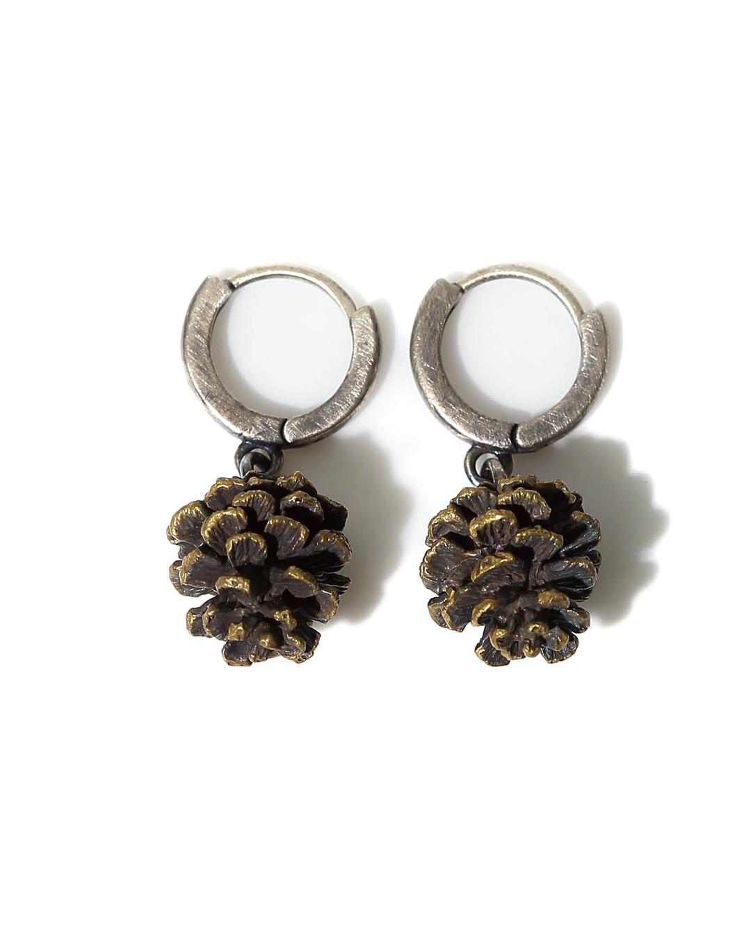 Pinecone Earring Short Clip