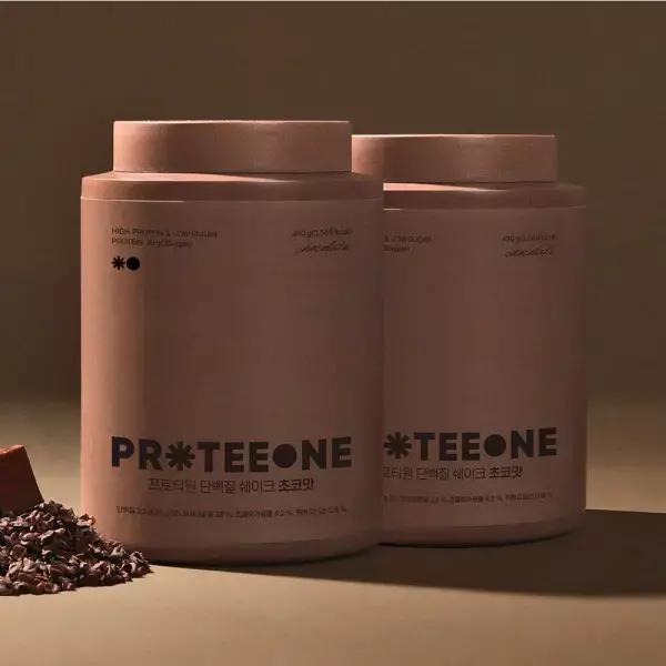 프로티원 단백질 쉐이크 490g 초코맛 2통