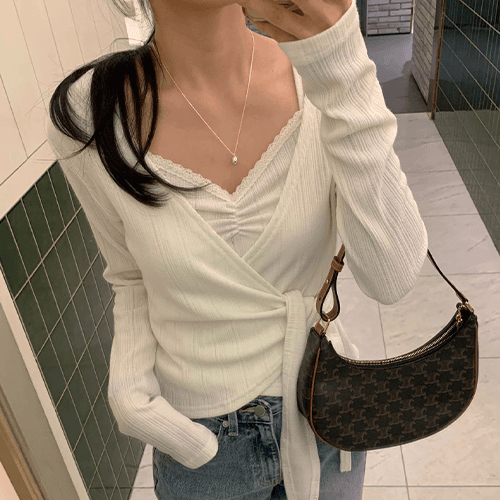 *아이1장sale/당일* 리브 레이어드 랩세트 (레이스나시 포함)