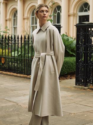 [Premium] Cashmere-blend Handmade Coat_OATMEAL