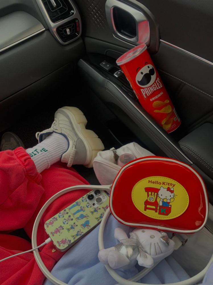 나르 에나멜 키티 파우치