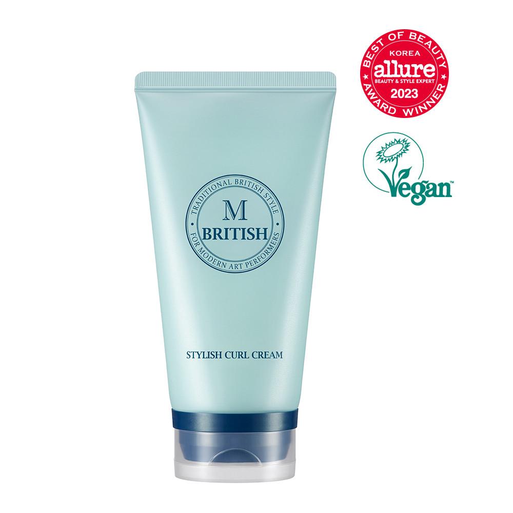 브리티시엠 스타일리시 컬 크림 150ml  / STYLISH CURL CREAM 파마머리 자연스러운 비건 컬크림