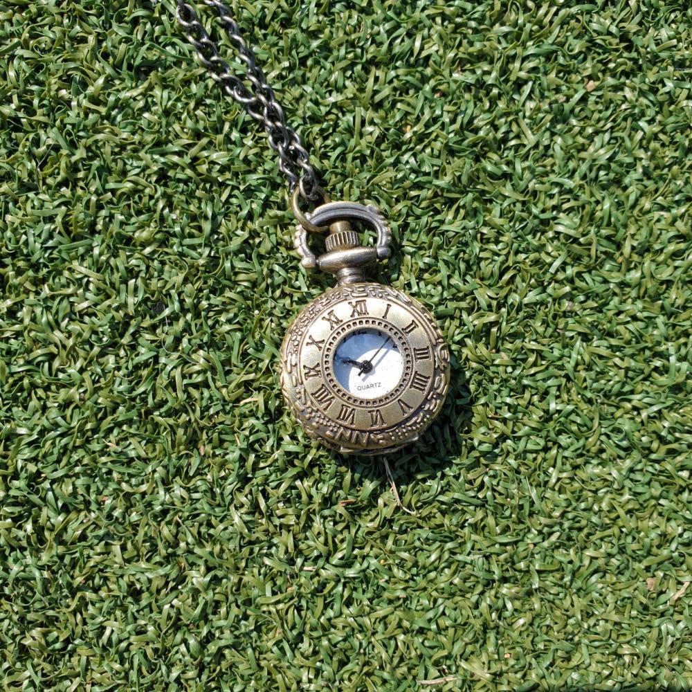 기본형 회중시계 앤틱시계 목걸이 인테리어 장식 소품