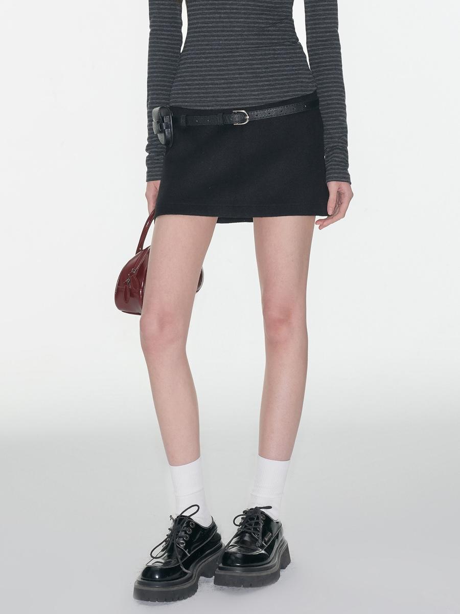 LUAMOSS Relax and Warm Wool Skirt