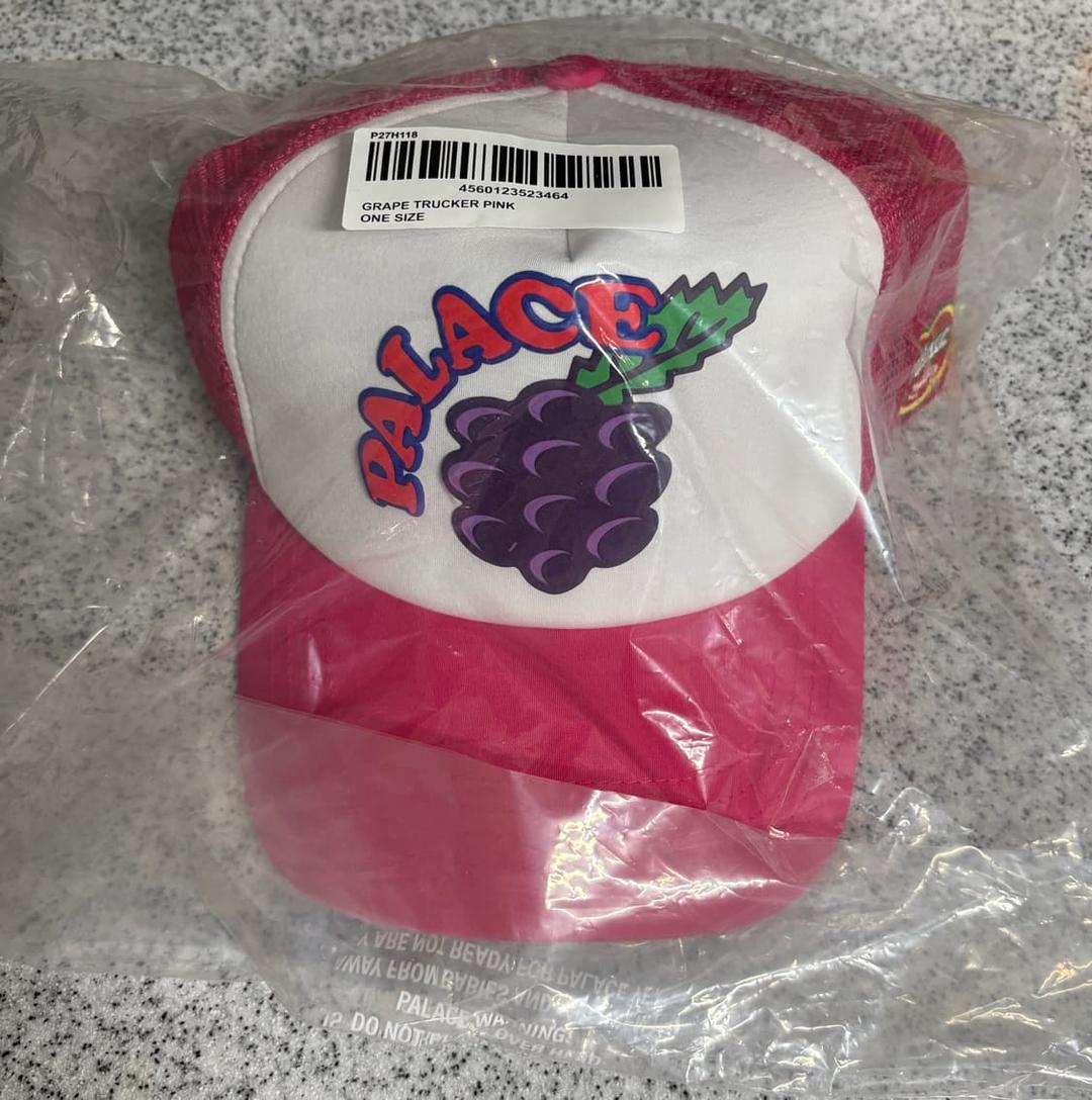팔라스 그레이프 트러커 캡 모자 핑크 | 후루츠패밀리