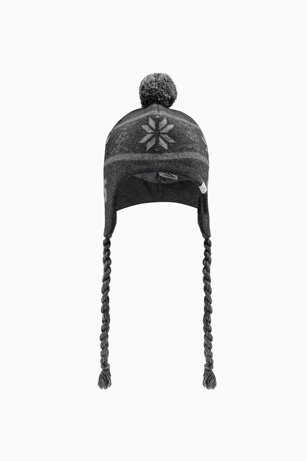 [11/19 예약배송] BELL EARFLAP BEANIE, CHARCOAL