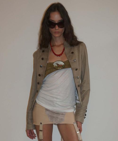 Brass Napoleon Jacket Beige