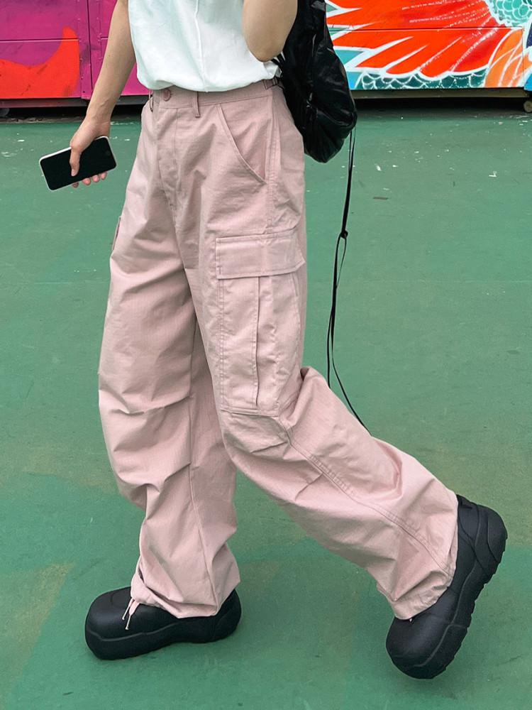 (unisex) OG 비조 핀턱 카고 조거 3color