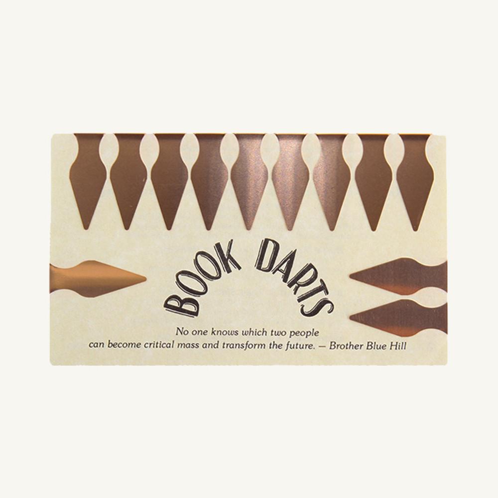 북다트 브론즈 북마크 금속 책갈피 12p