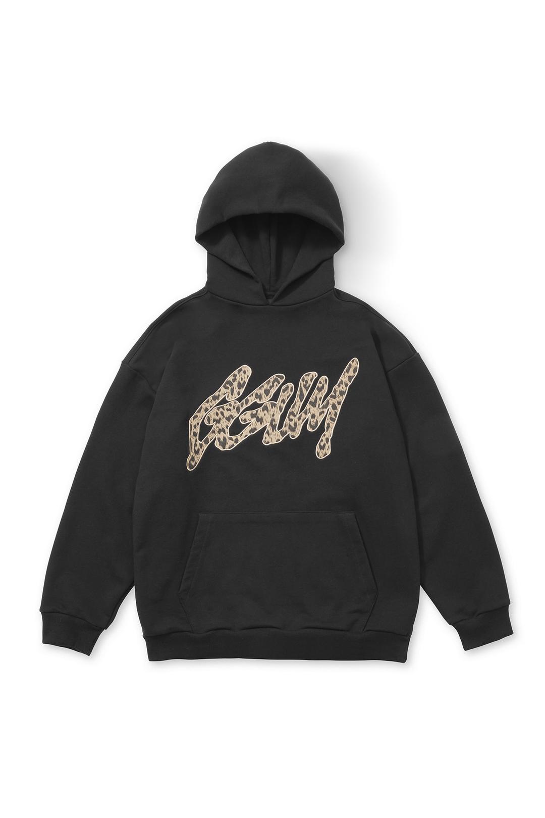 [GGUM X DEINET] HOODIE IN BLACK