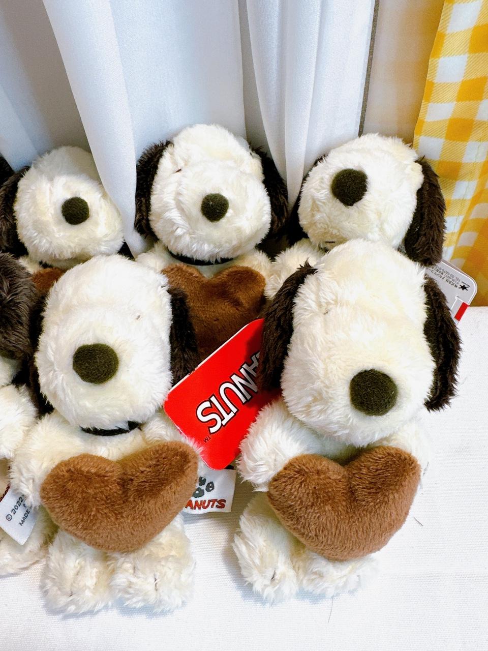 스누피 앤디 하트 키링,피너츠 갈색앤디 키링