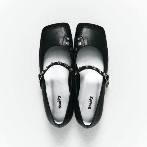 starry night flat shoes