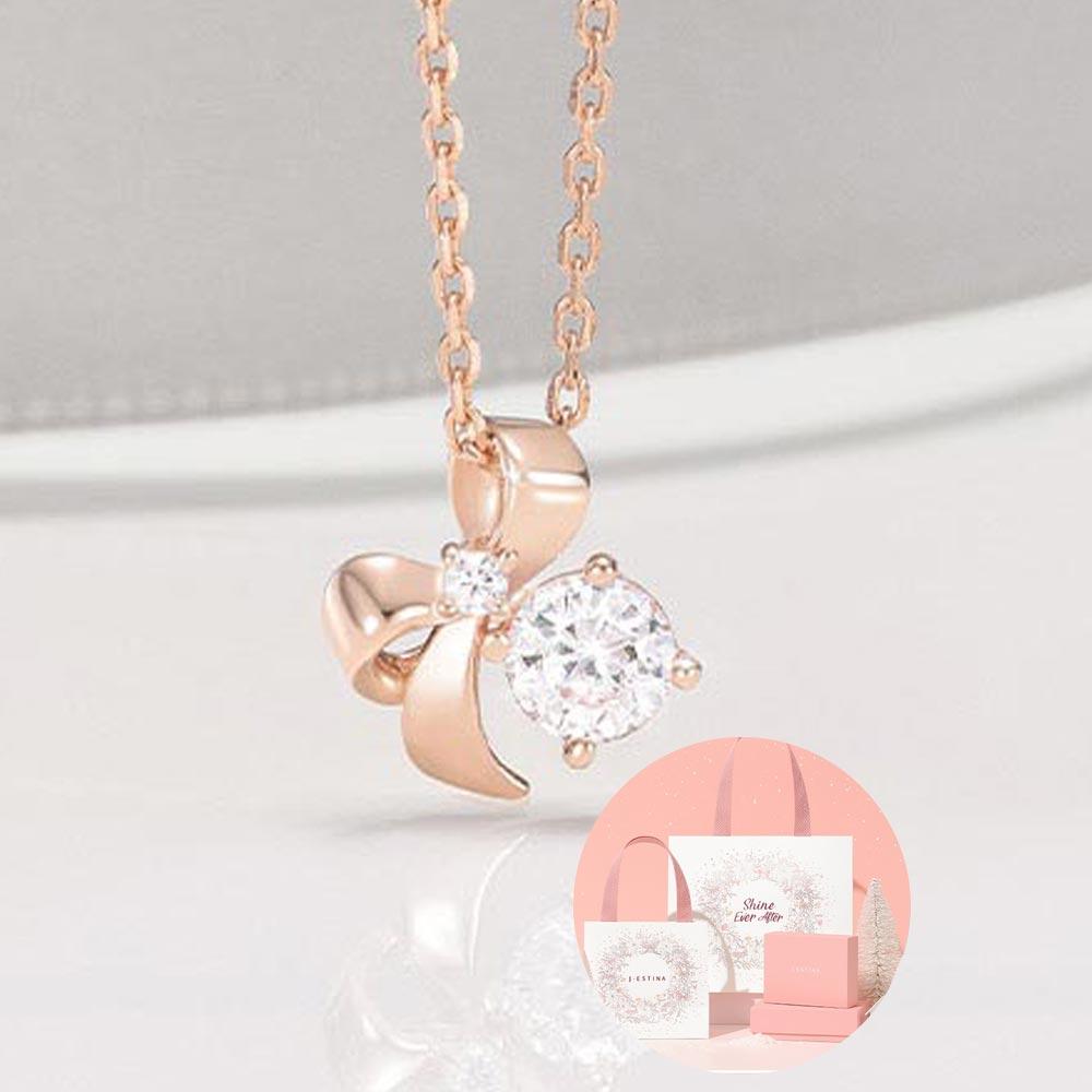 제이에스티나 [선물포장][제이에스티나] WHITEMOND 목걸이 (JJLJNQ2BS317SR420)