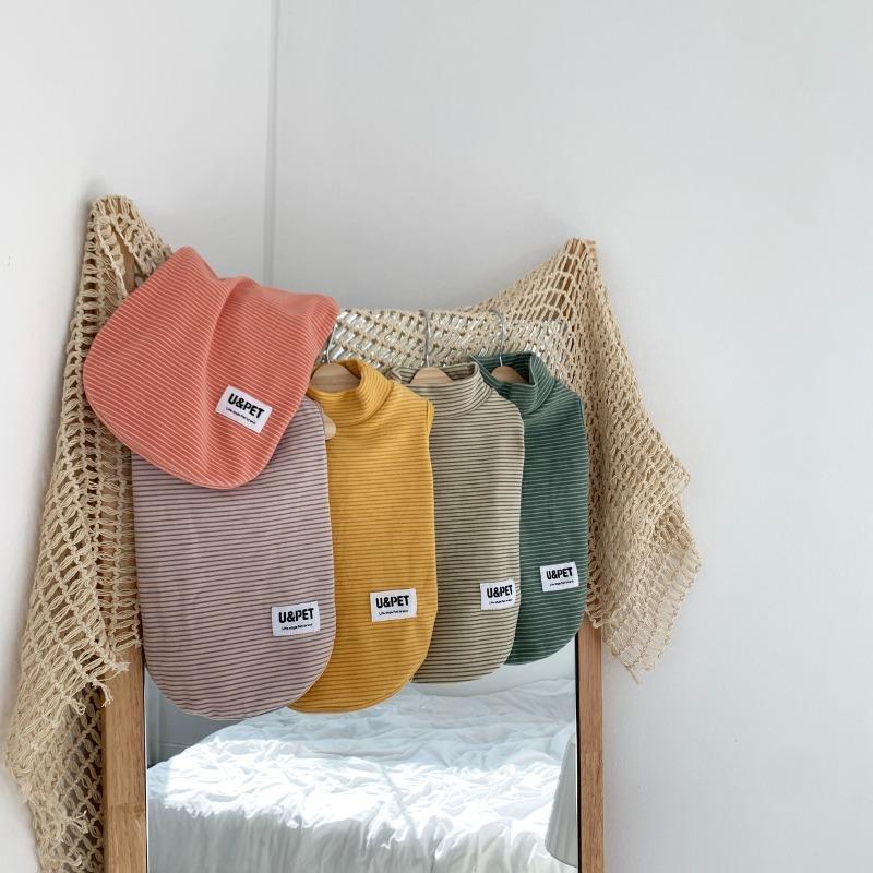 잔 스트라이프 폭닥 나시