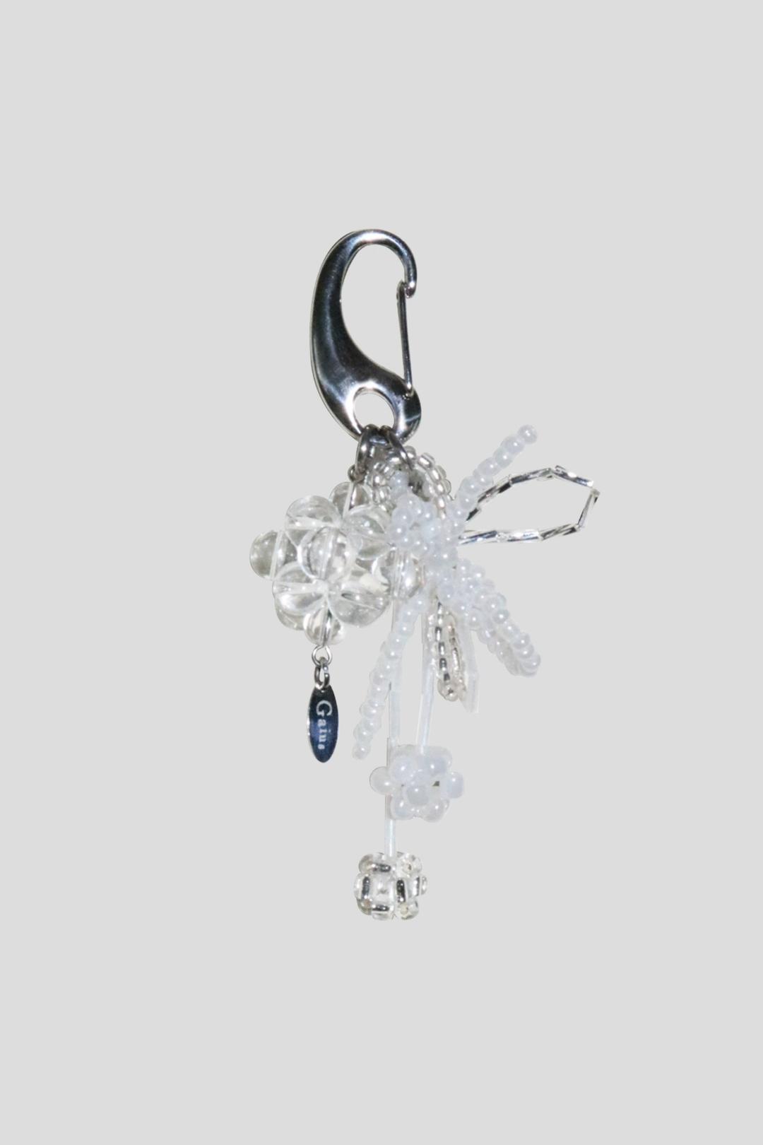melting snow keyring