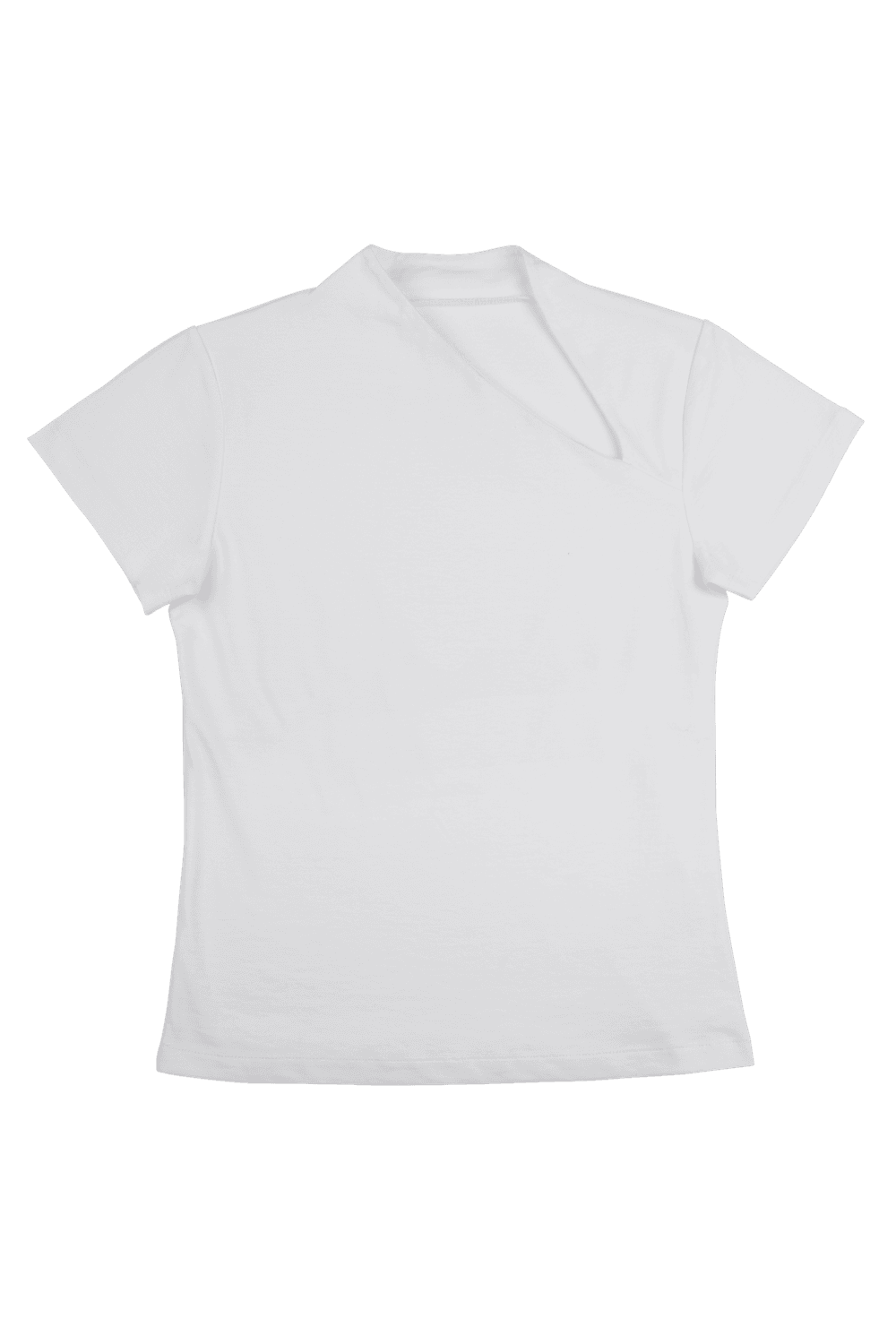 CUT OUT T-SHIRT -White- (03.31 순차배송)