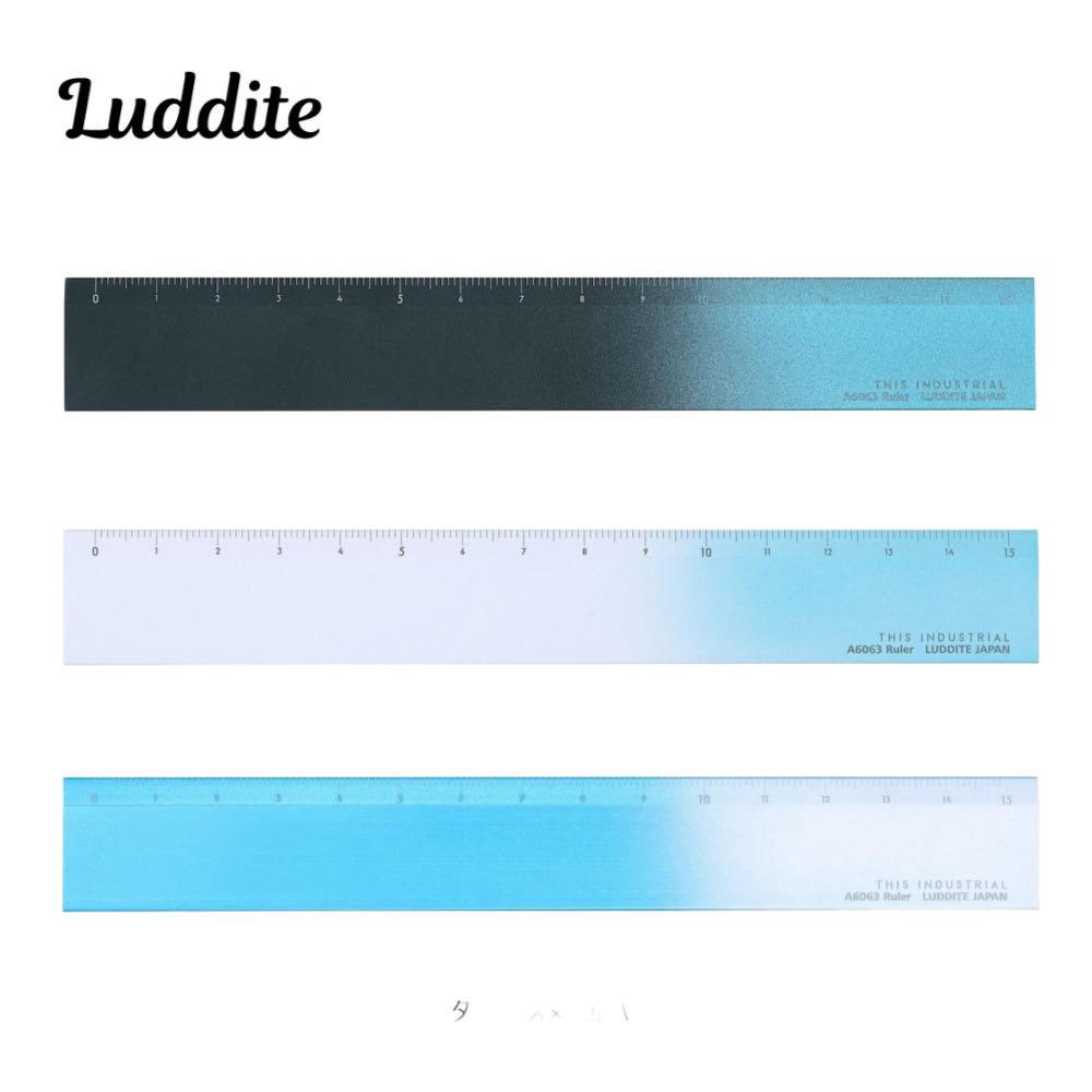 러다이트 알루미늄 그라데이션 자 15cm 