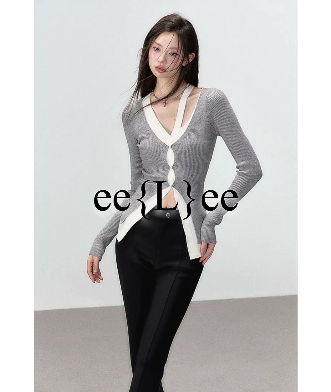 3차 재입고{Collarbone is a lilybone cardigan} WHITE LONG