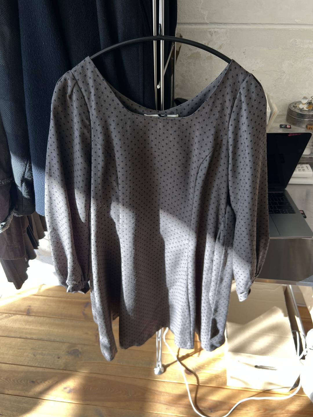 Vintage Dot Half Dress