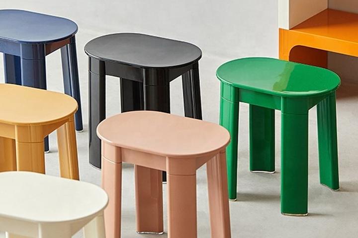 [쿠폰가 28,160원]라운드 스툴 미드센츄리모던 인테리어의자 카페의자 화장대스툴 화분스툴