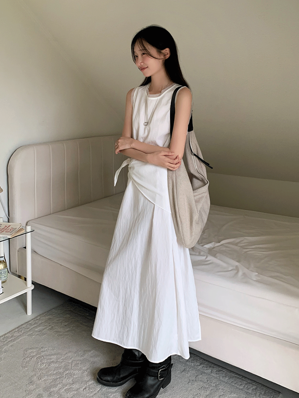 ritter scarf + long ops set (2color) 순차발송