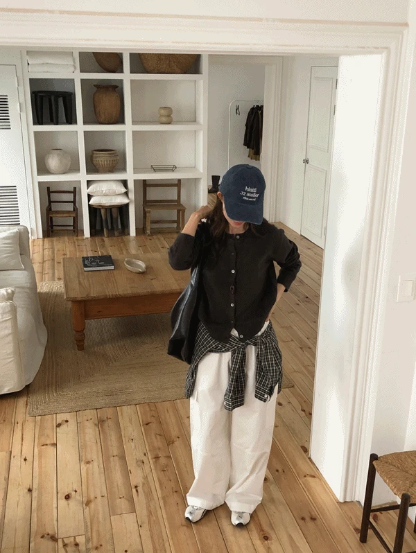 [간절기/가을] 포엘 라운드 울가디건