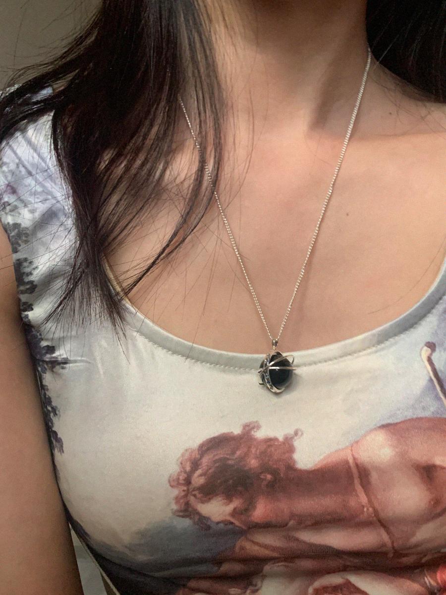 Saturn necklace (M)