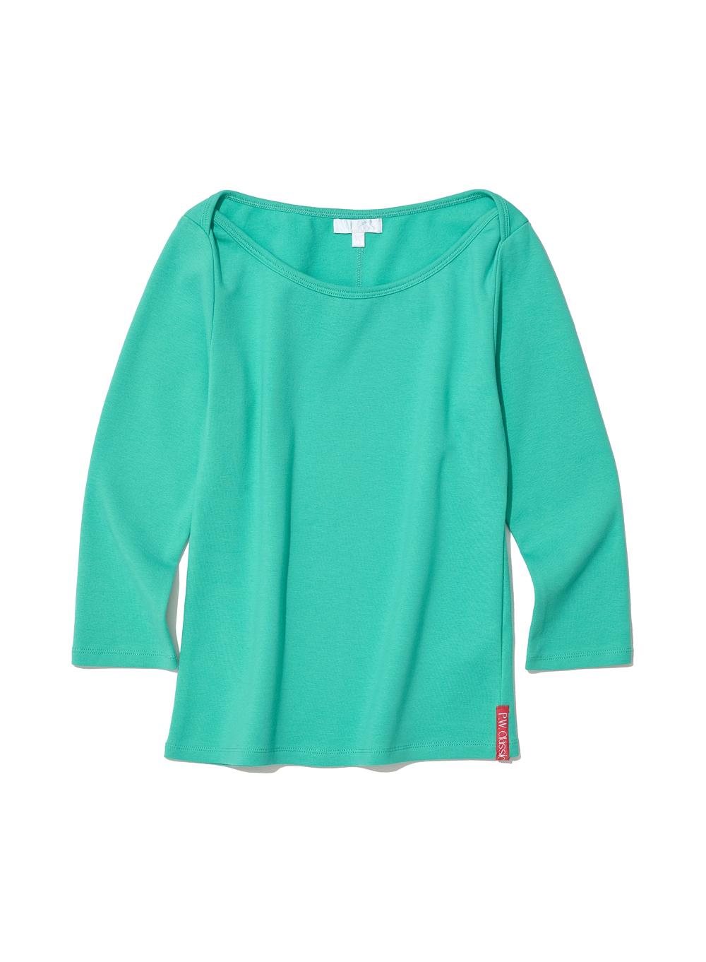 [WOMEN] PWC THREE-QUARTER SLEEVE TEE_EMERALD