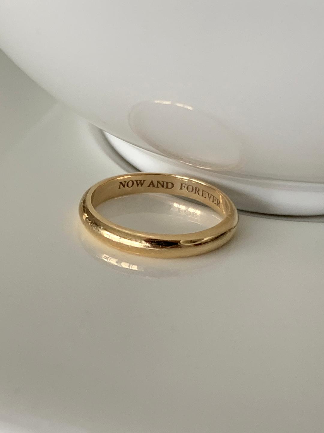 14k Dear Ring(각인 가능)