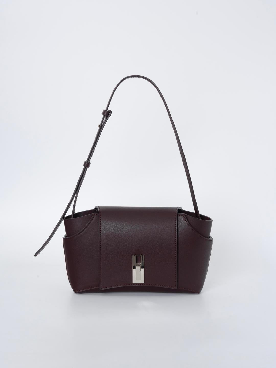 TES Shoulder Bag (Burgundy)