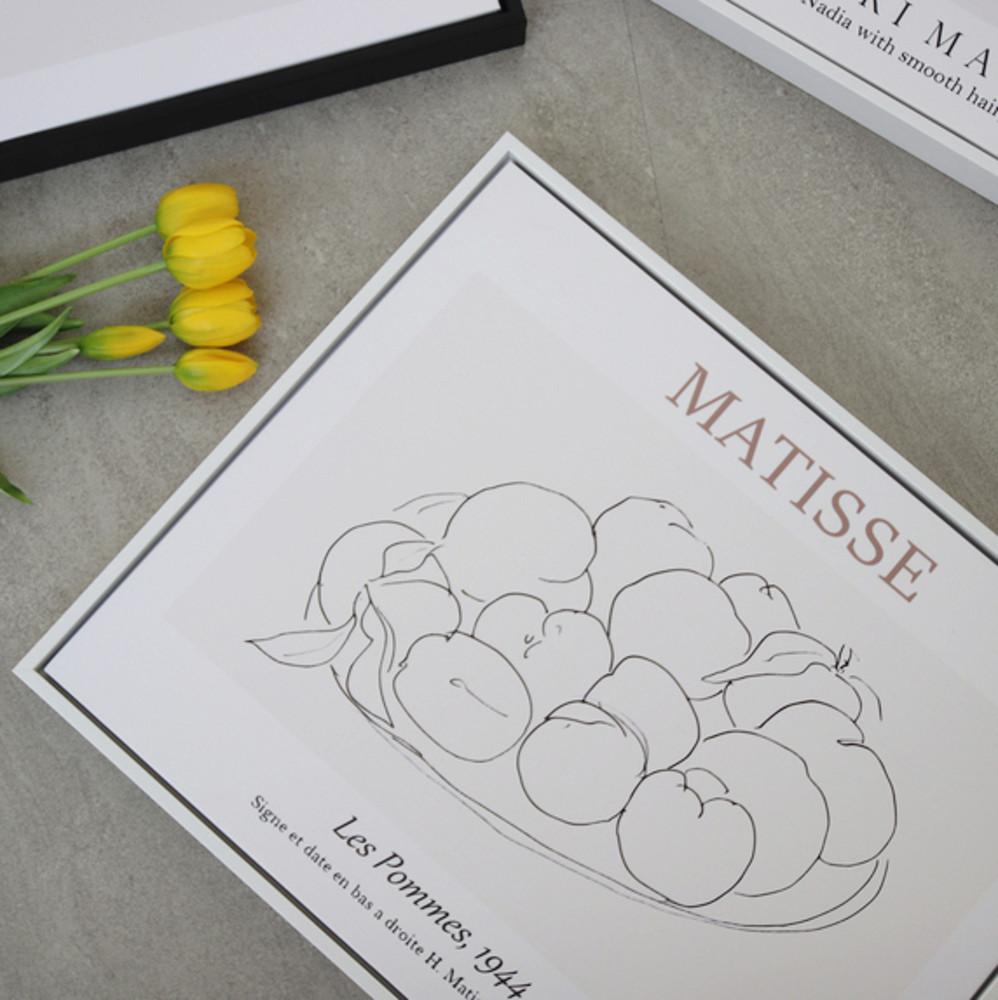 두꺼비집가리개 배전함커버 앙리마티스 액자 사과 그림 인테리어