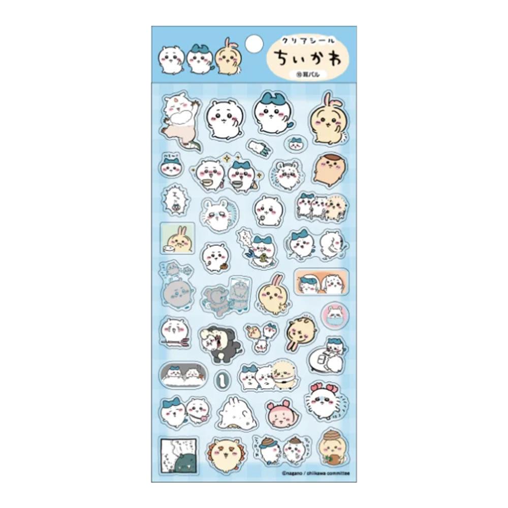 치이카와 스티커 클리어 씰 10 먼작귀