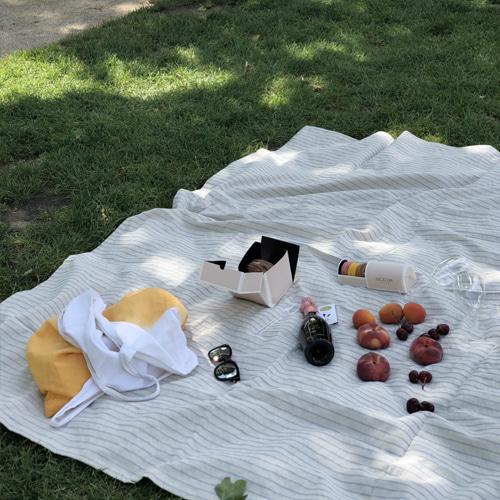 [라튤립] 린넨 피크닉매트_3-5일 소요