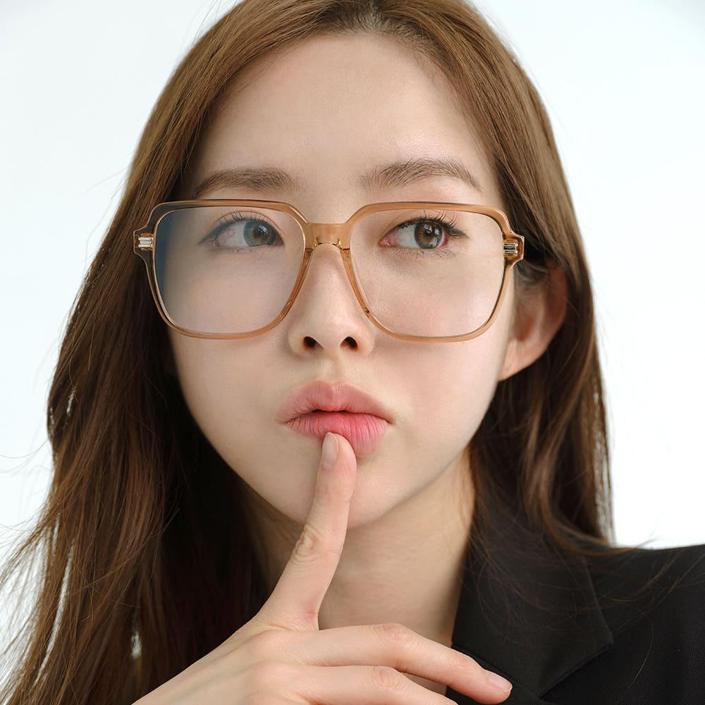 젠틀몬스터 안경테 제프 JEFF 오버사이즈 긱시크 블루라이트차단 연예인 남자 여자 공용