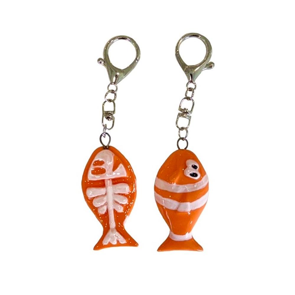 이치하이크 크라운 피쉬 키링