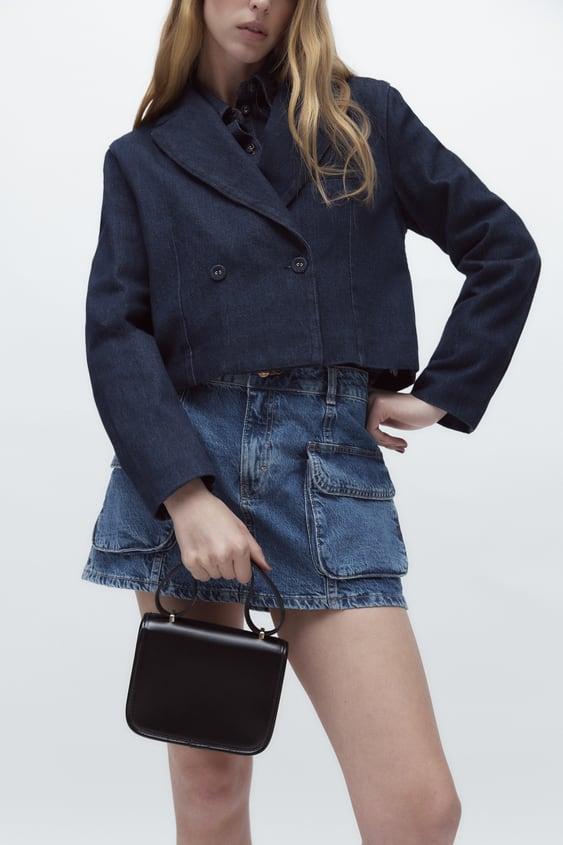 더블 스트랩 크로스백