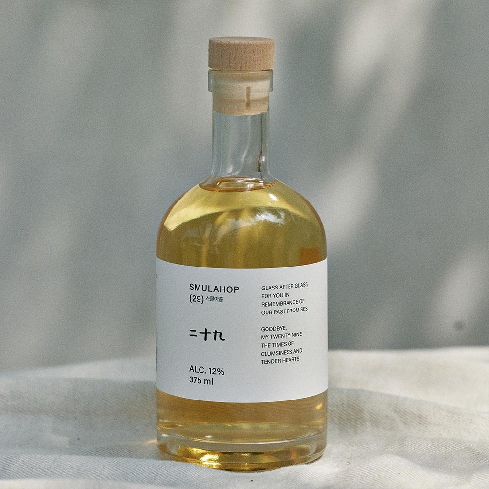 [전통주] 스탠딩에그 스물아홉 철원오대쌀 약주 (12도 375ml)