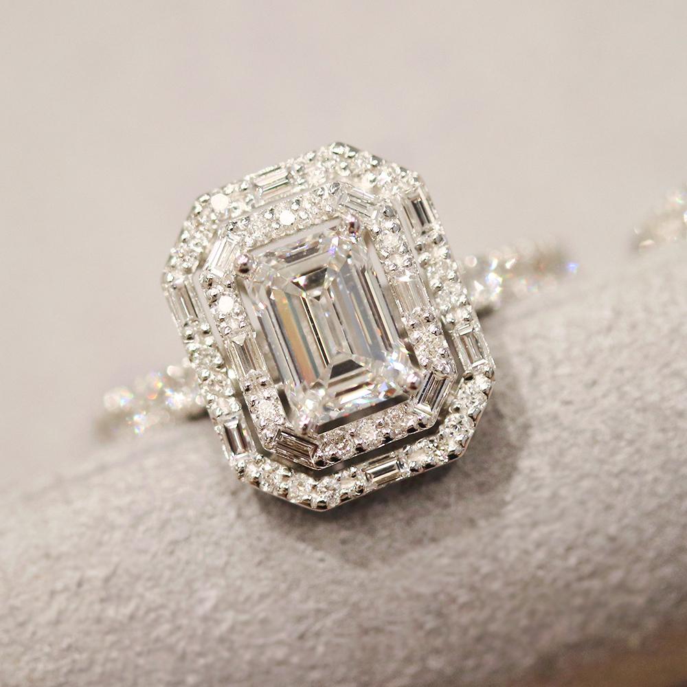 bottega 1ct lab-grown diamond ring